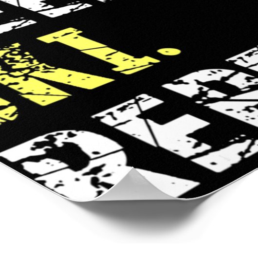 Eat Sleep Ski Repeat - Fun Ski Geschenk Poster (Ecke)