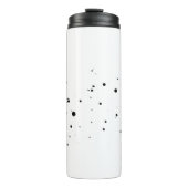 Eat Sleep Ski Repeat Thermal Tumbler Thermosbecher (Vorderseite)