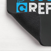 Eat Sleep Soccer Wiederholung Mousepad (Ecke)