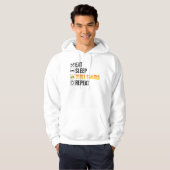 Eat. Sleep. Tiki Bars. Repeat Hoodie (Vorne ganz)
