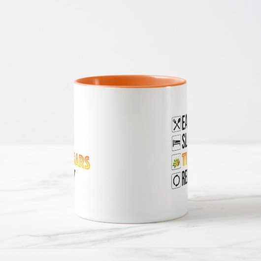 Eat. Sleep. Tiki Bars. Repeat Tasse (Zentrum)