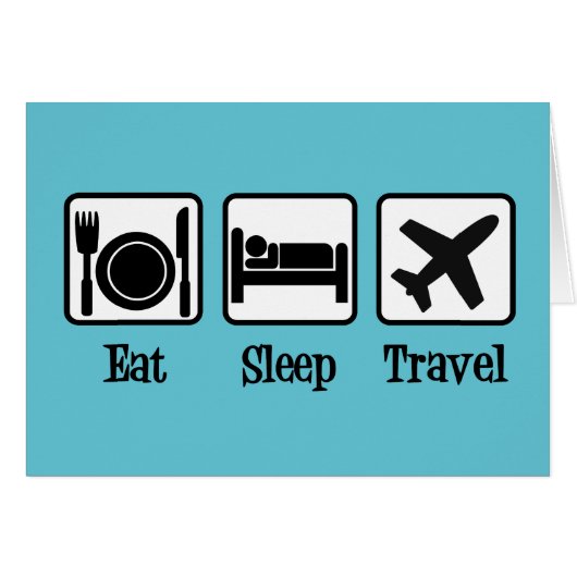 Eat Sleep Travel Agency (Vorderseite (Horizontal))