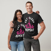 Eat Sleep Tumble Repeat Gymnastics Gymnast T-Shirt (Unisex)
