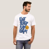 Eat slepp play repeat T-Shirt (Vorne ganz)