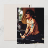 Eat Static @ Rainbow Festival Postcard Postkarte (Vorne/Hinten)