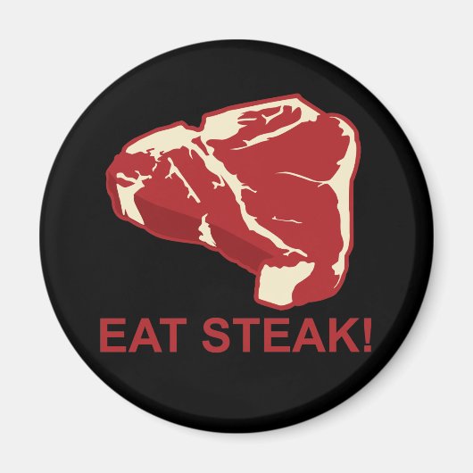 Eat STeak Magnet (Vorne)