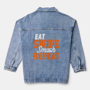 Eat Swipe Smash Online-Single Verabreden Party Fra Jeansjacke