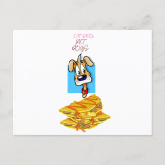 eat tacos pet dogs postkarte