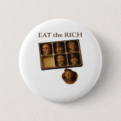 Eat The Rich Classic Button (Vorderseite)