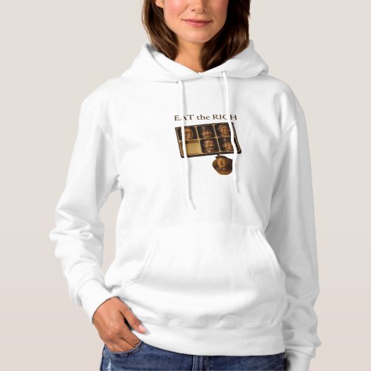 Eat The Rich Classic Hoodie (Vorderseite)