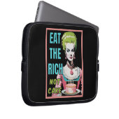 Eat The Rich, Not Cake Laptopschutzhülle (Vorne Rechts)