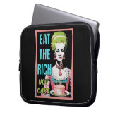 Eat The Rich, Not Cake Laptopschutzhülle (Vorderseite Links)