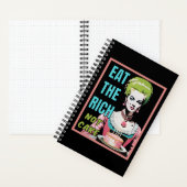 Eat The Rich, Not Cake Notizblock (Innen)