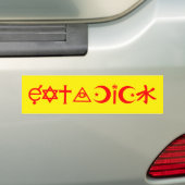 EatADick-Autoaufkleber Autoaufkleber (Auf Auto)