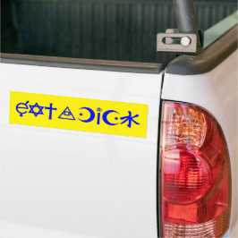 EatADick-Autoaufkleber Autoaufkleber