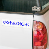 EatADick-Autoaufkleber Autoaufkleber (Auf Lkw)