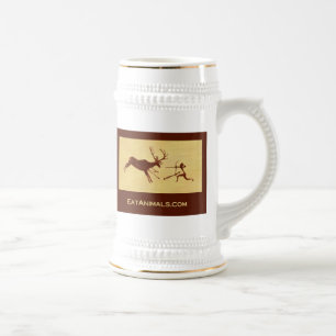 EatAnimals.com-Gewohnheit Stein Bierglas