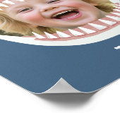 Eaten By A Shark Fun Your Photo Poster (Ecke)