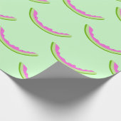 Eaten Watermelon Rind Geschenkpapier (Ecke)