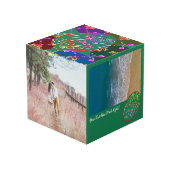 Eater Eggs Foto Cube Würfel (Rückseite Schrägansicht)