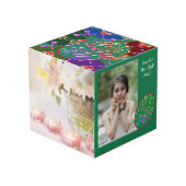 Eater Eggs Foto Cube Würfel (Vorderseite Schrägansicht)