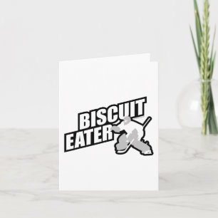 Eater - Funny Hockey Goalie Karte