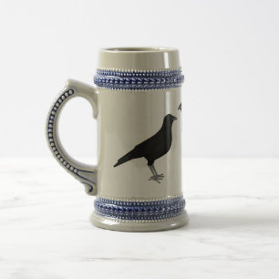 Eating Crow Stein Bierglas