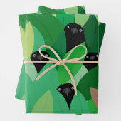 Eating Crow Wrapping Paper Sheets Geschenkpapier Set (Beispiel)
