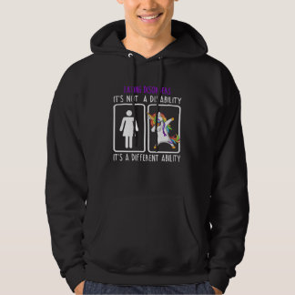 Eating disorders It s Not A Disability Hoodie