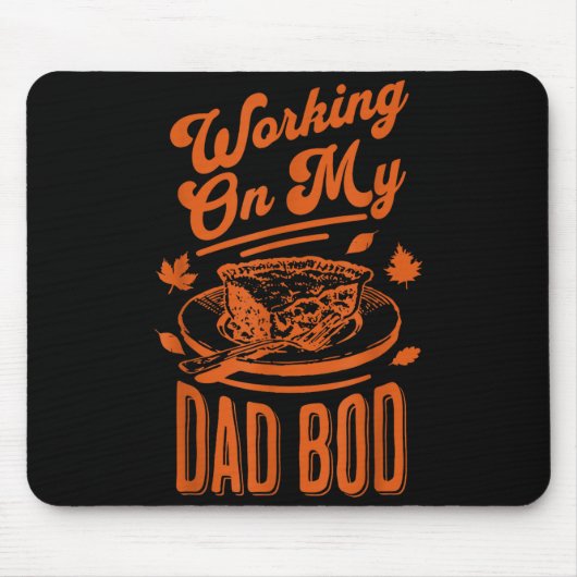 Eating For Two Thanksgiving Couples Pregnancy Anno Mousepad (Vorne)