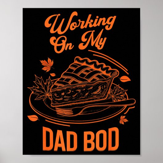 Eating For Two Thanksgiving Couples Pregnancy Anno Poster (Vorne)