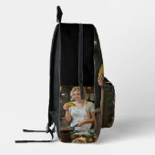 Eating Tacos Photo Personalize Customize Bedruckter Rucksack (Links)