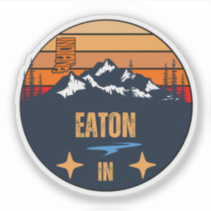 Eaton, Indiana Aufkleber