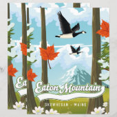 Eaton Mountain Skowhegan, Maine (Vorne/Hinten)