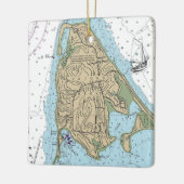 Eatons Neck NY Nautical Christmas Keramikornament (Links)