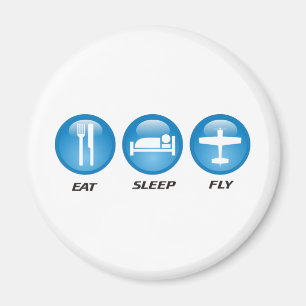 eatsleepfly magnet