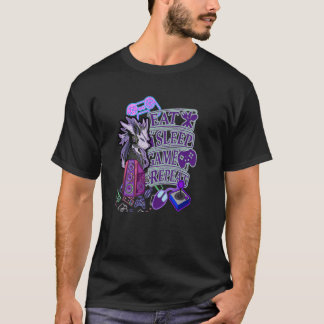 EatSleepGameWiederholen Sie, dass jeder echte Game T-Shirt