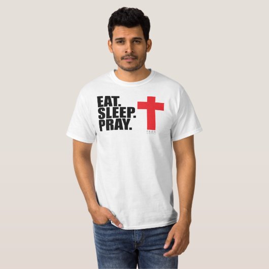 EatSleepPray T-Shirt (Vorne ganz)