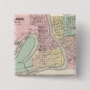 Eau Claire und Medford Button