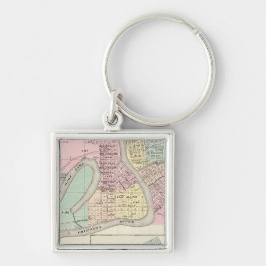 Eau Claire und Medford Schlüsselanhänger (Vorne)