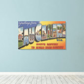 Eau Claire, Wisconsin - Große Briefszenen Leinwanddruck (Insitu (Holzboden))