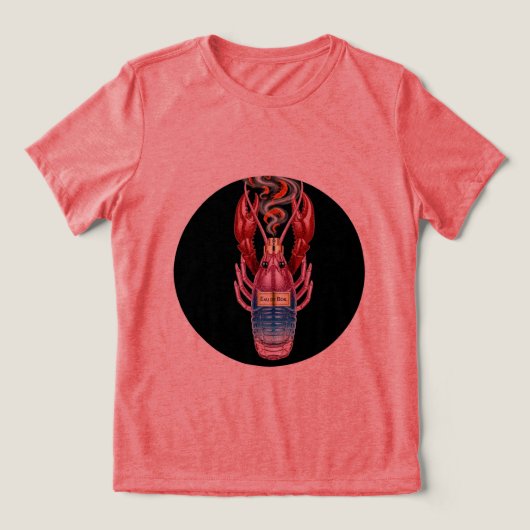 Eau de Boil" Glitzer Crawfish T-Shirt 💖 🔥 Tri-Blend Shirt (Design Vorderseite)