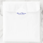 Eau de Chlor Runder Aufkleber (Tasche)