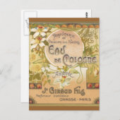 Eau de Cologne Ambree Postcard Postkarte (Vorne/Hinten)