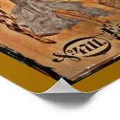 Eau de Cologne Harlequin and Flapper Poster (Ecke)