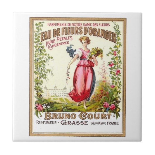 Eau de Fleurs Fliese (Vorderseite)