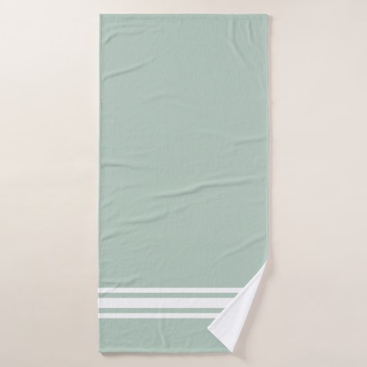 Eau de Nil Bath Dekor Badehandtuch (Badehandtuch)