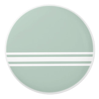 Eau de Nil Bath Dekor Keramikknauf