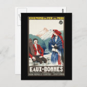 Eaux-Bonnes Postkarte (Vorne/Hinten)
