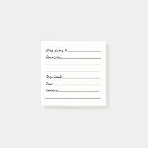 eBay Listing Inventory Tags Box/ag Markierungszeic Post-it Klebezettel